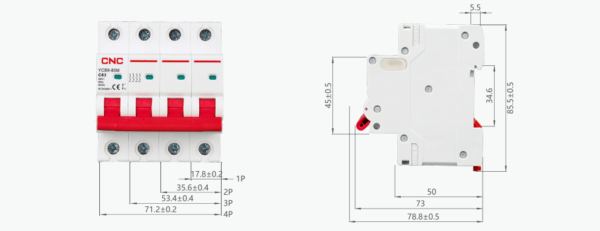 YCB9-80M/2P/63A/C